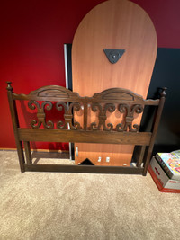Headboard - all wood, queen or double bed size