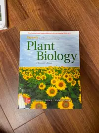 Stern's Introductory Plant Biology 15th Ed. Paperback Textbook
