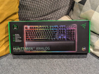 BNIB Razer Huntsman V2 Analog Optical Gaming Keyboard