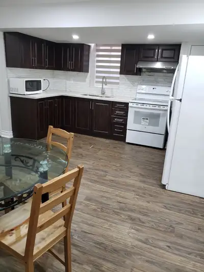 Three bedroom legal basement for rent