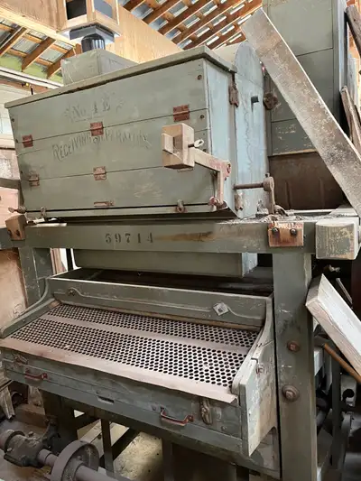 Rare opportunity to acquire the original production equipment used to process wheat into flour since...