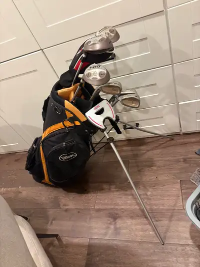 women’s left handed golf clubs and bag , View more