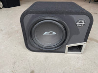 10” Alpine Subwoofer with box 