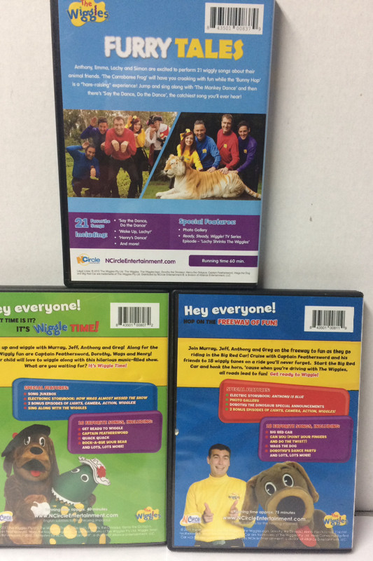 Wiggles DVD Lot (5 Discs) in CDs, DVDs & Blu-ray in Cape Breton - Image 2