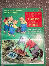 Read along with Me - the Three Little Pigs booklet