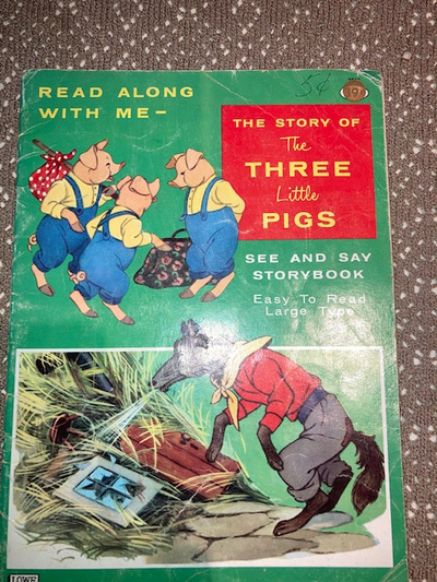Read along with Me - the Three Little Pigs booklet, View more