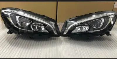 Selling this pair of original Mercedes Benz LED headlights that fit on any CLA model from 2017-2019....