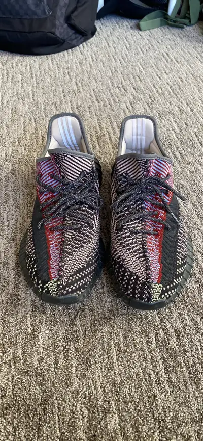 Yeezy 350 yechiel (reflective) -Size 11 -No box -No insoles -Authentic -Used 9/10 condition -Price n...