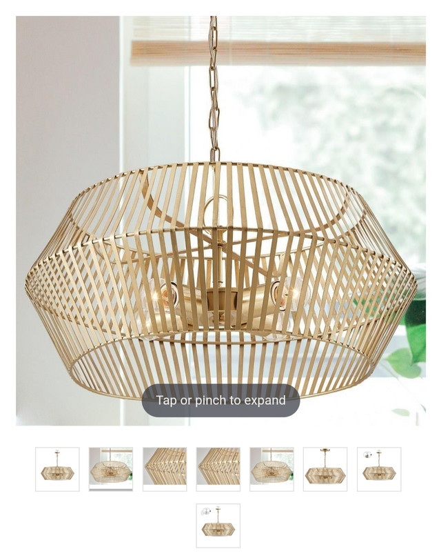 Austin allen hanging pendant light  in Indoor Lighting & Fans in Markham / York Region - Image 2