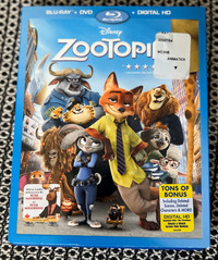 Zootopia - Disney Blu-ray and Dvd