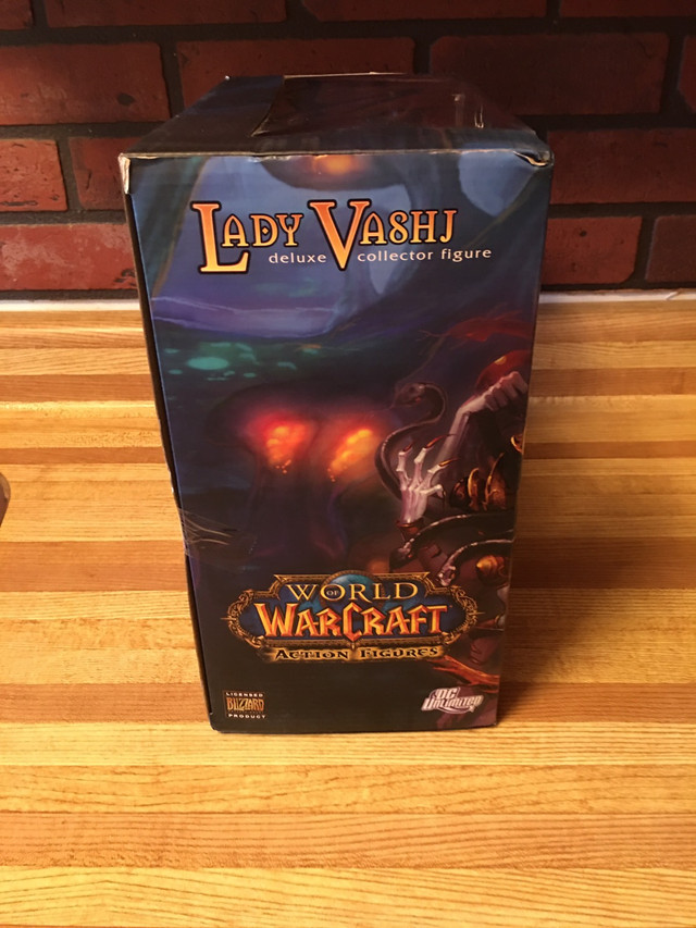 TOY WORLD OF WARCRAFT-LADY VASHJ-RARE & NEW in Toys & Games in City of Toronto - Image 2