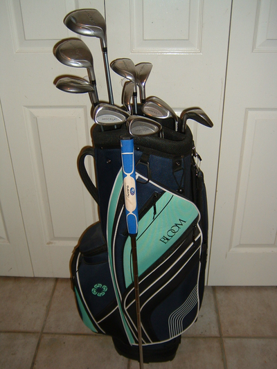 COMPLETE WOMENS 12 PC RIGHT TAYLORMADE MISCELA COMBO GOLF CLUBS, View more