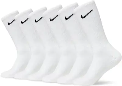 Nike Everyday Cushion Crew Socks – 6-Pair Pack (Unisex, Medium), View more