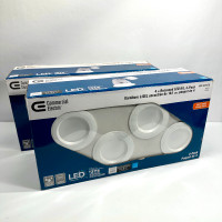 Commercial Electric Recessed LED Kit, 4 pack NEW in Box