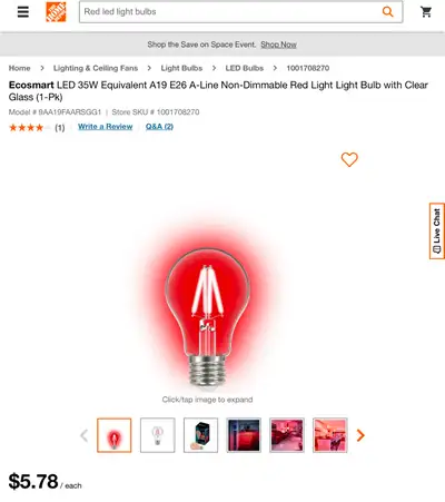LED light bulbs, View more
