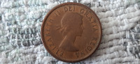 1960 and 1961 Canadian Pennies