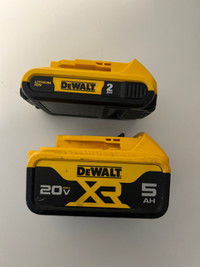 Dewalt batteries 