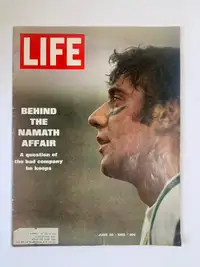 Life magazine - behind the (Joe) Namath affair (c) Jun20, 1969