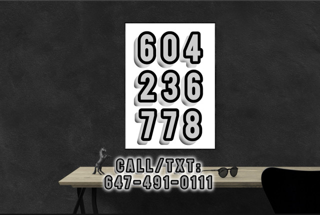 Premium 604/778/236 Vancouver Vip Phone Numbers in Cell Phone Services in Richmond