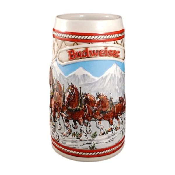 Budweiser Limited Edition 1985 Clydesdale A Series Beer Stein in Arts & Collectibles in Markham / York Region - Image 3