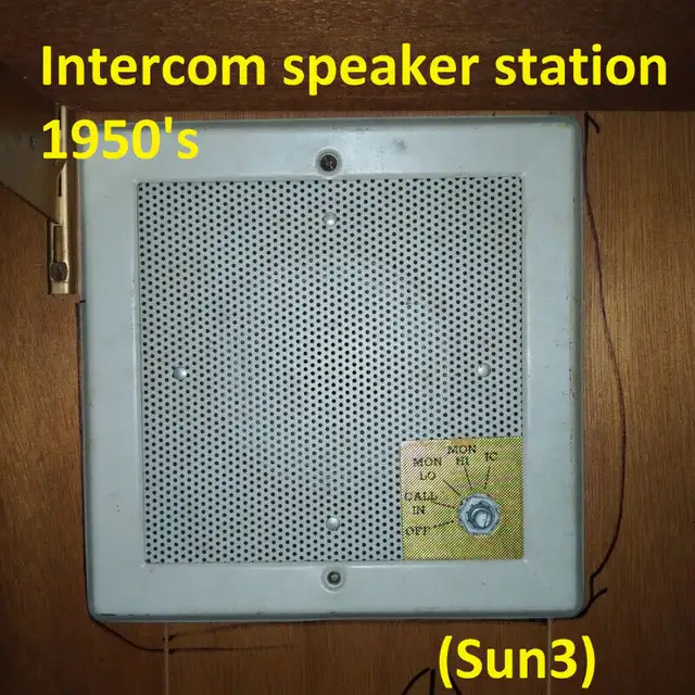 Intercom Base & Speaker Station - Nutone, 1950-70's (Sunf) in General Electronics in Markham / York Region - Image 6