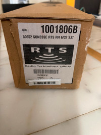 Somfy 506S2 SONESSE RTS RH 6/32 SJT Roller Shade Motor