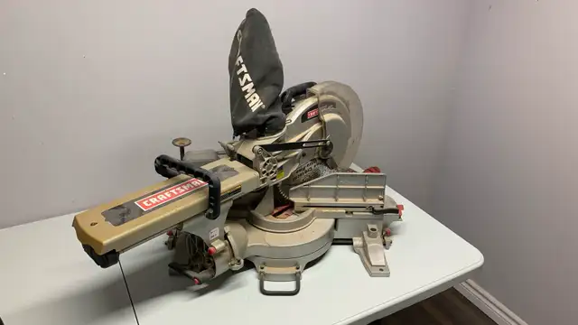 Craftsman Sliding Compound Mitre Saw628637302771211217