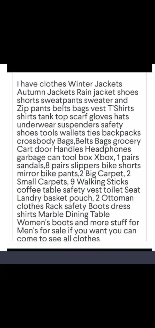 Men's    Sweatpants & Long Sleeve T'Shirts  in Men's in Mississauga / Peel Region - Image 6