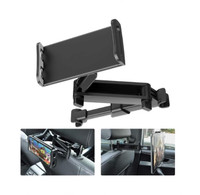 NEW-Universal headrest tablet/phone mount-360° swivel rotating,