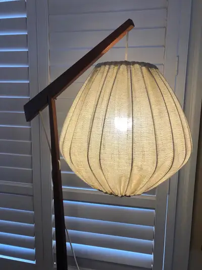 MCM Teak Floor Lamp, View more