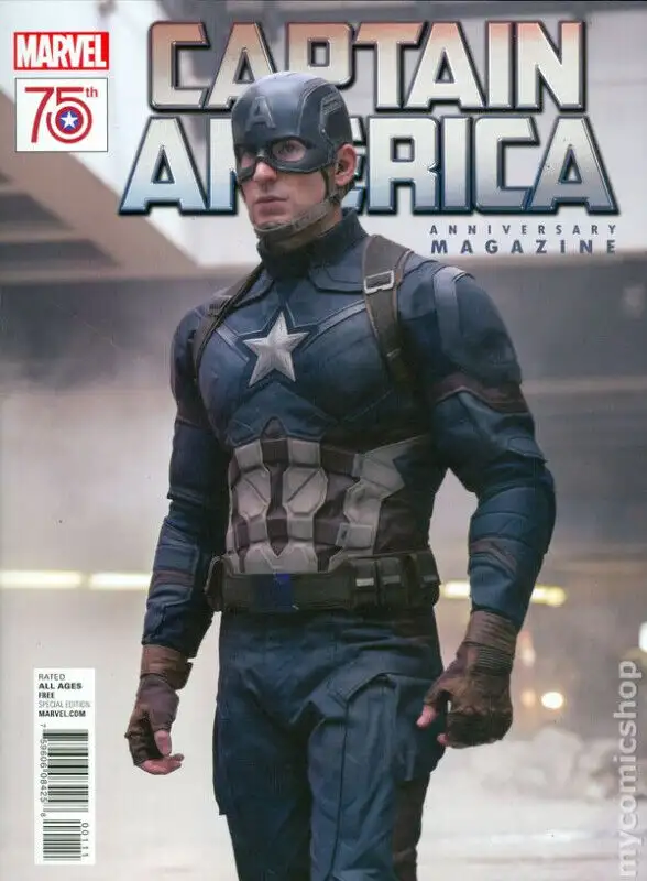Captain America items: comics, magazine, buttons in Comics & Graphic Novels in Calgary - Image 4