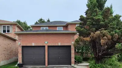 Large 4 bedroom detached house with large family and living room and 2.5 washroom in Ajax available...