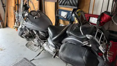 Bike was in an accident. Selling it for parts. Have ownership.