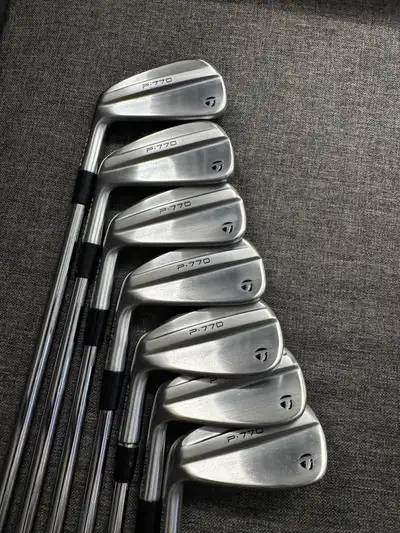 2025 Taylormade P770 4-PW Left Handed Stiff- just need the cash!, View more