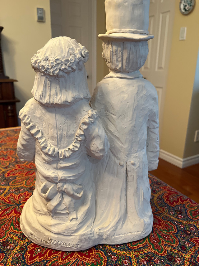 Sculpture Austin les mariés  dans Art et objets de collection  à Ouest de l’Île - Image 2