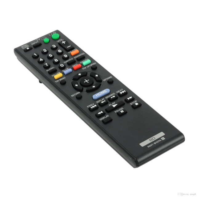 SONY BLUE RAY Remote Control RMTB107A RMT-B107A in CDs, DVDs & Blu-ray in Mississauga / Peel Region