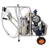 Electric Milking Machine 1100W 25L Stainless Steel Bucket Cows G