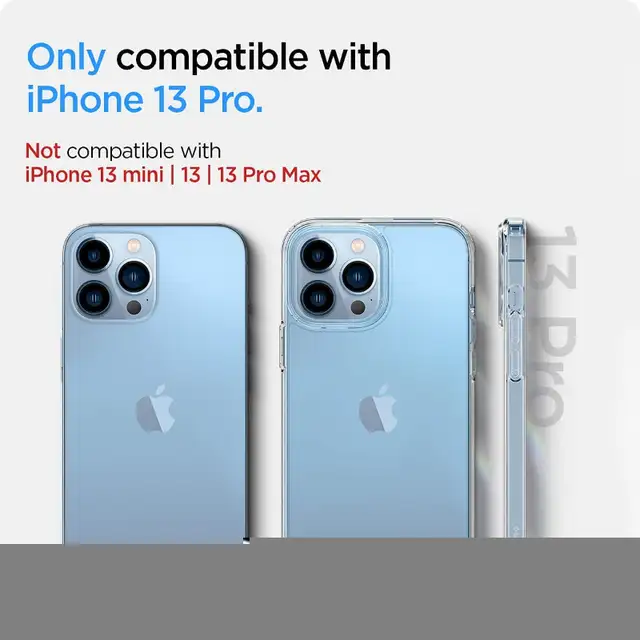 Spigen Ultra Hybrid - Designed for iPhone 13 Pro in Cell Phone Accessories in Burnaby/New Westminster - Image 3