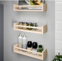 Ikea BEKVAM Spice Rack / Pantry Shelving - Solid Wood (4) ***NEW