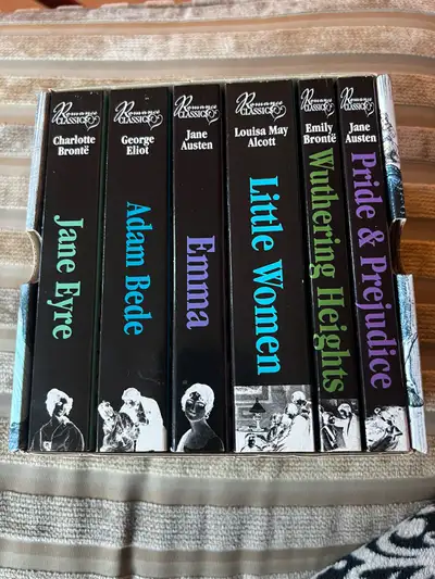 Set of 6 Classic romance books in a box set , View more