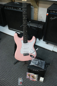 GROOVE S2024 ELECTRIC GUITAR PACK IN PINK (#4669)