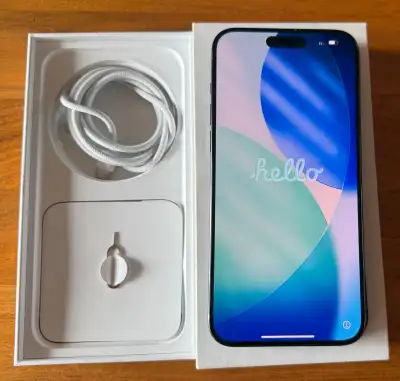 iPhone 15 Pro Max - 512GB - Blue - AppleCare+, View more