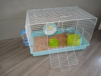 cage a hamster