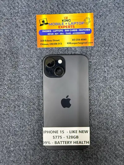 iPhone 15 like new , View more