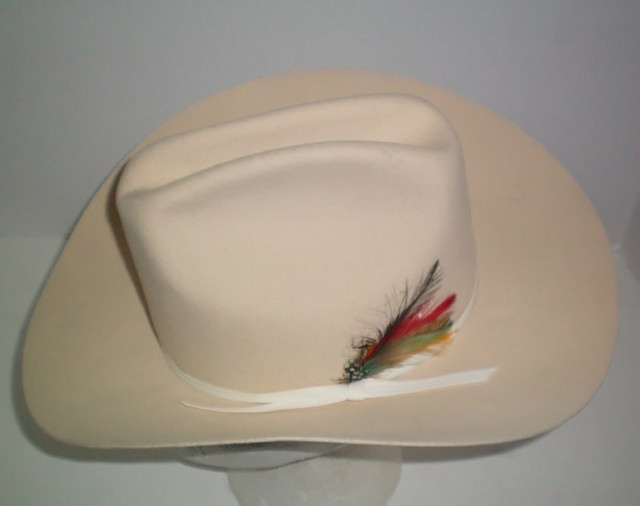 Smithbilt Felt Western Hat with Feather in Multi-item in London