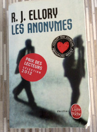 Livre roman « Les Anonymes »
