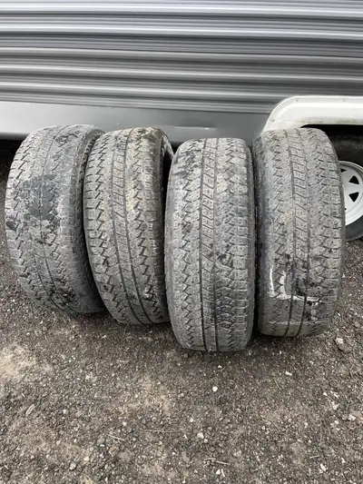 4x 275/60/R20 Bridgestone a/t 4 tires Decent shape No patches Asking $250