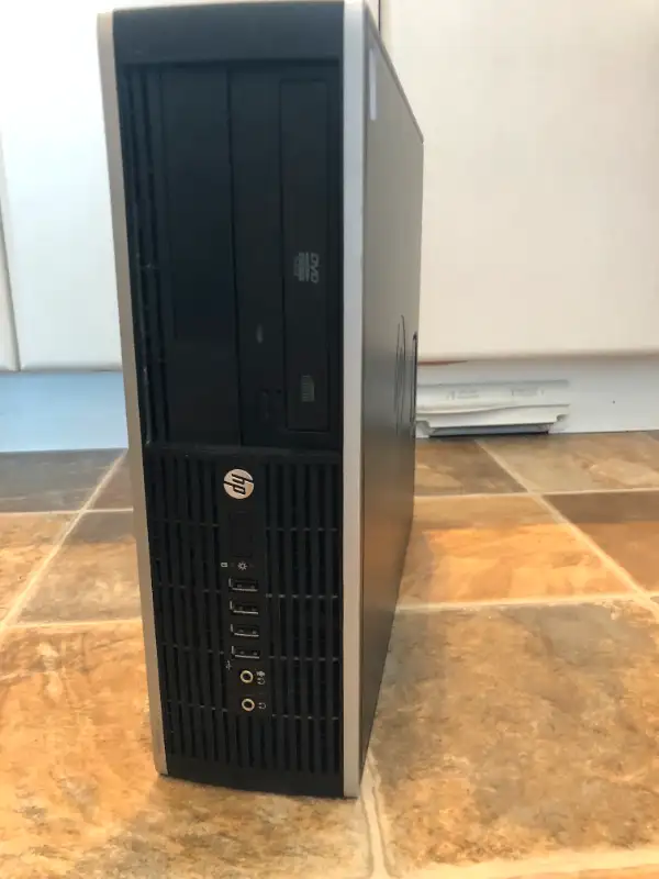 HP 8200 Elite Small Form Factor w/ complete system in Desktop Computers in Edmonton - Image 2
