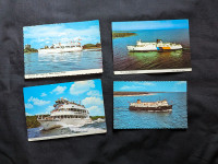 Antique Ontario M.S. bon soir  ship postcard