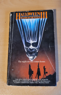Halloween lll 3 Season of the Witch 1982 Rare Horror Movie Book